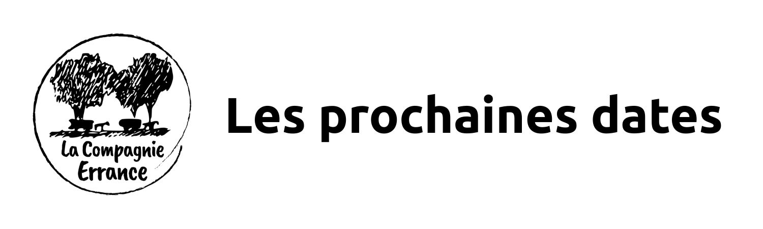 Agenda de la Compagnie Errance